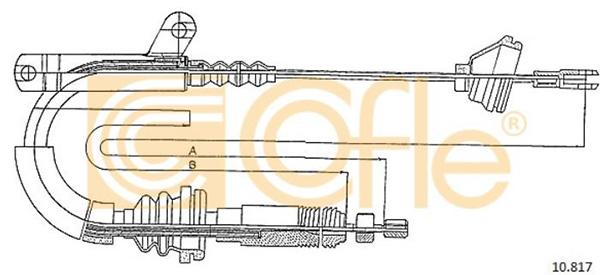 Käsijarruvaijeri 816-1204
