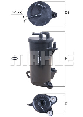 Polttoainesuodatin 505-7069