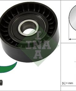 Apulaitehihnan kiristinlaitteen rulla 506-0098