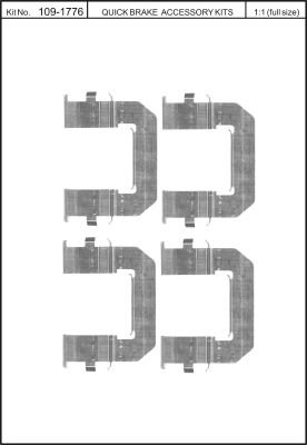 Jarrupalojen asennussarja 802-2024